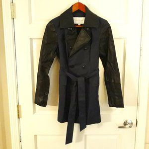 Jessica Simpson 2-Tone Women's Trench Coat Size Small